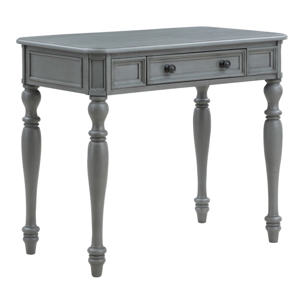 Office Star Country Meadows 36W Desk, Antique Gray