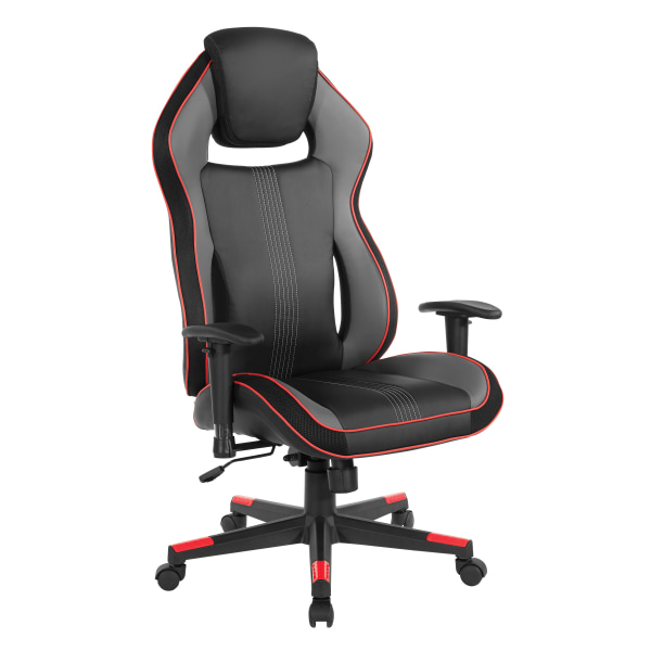 Office Star BOA II Gaming Chair, Red