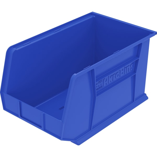Akro-Mils AkroBin Storage Bin, Medium Size, 8 1/4"" x 6 3/4"" x 17"", Blue -  30265B
