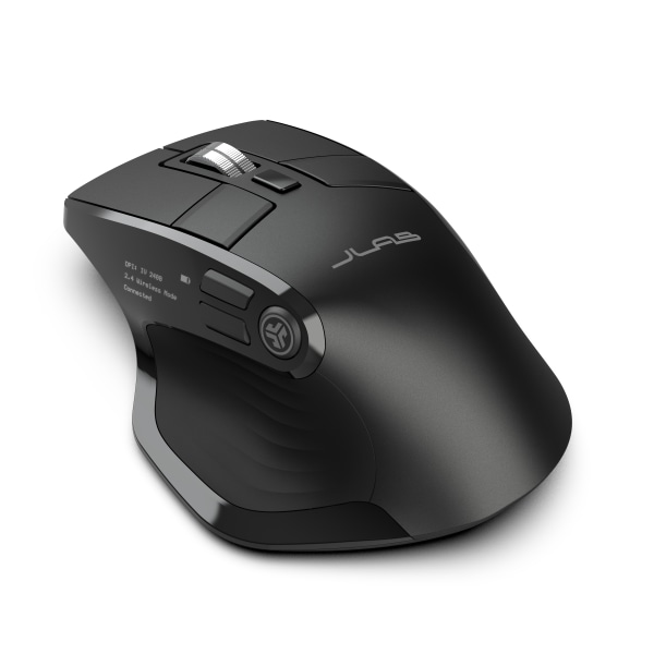 JLab EPIC Wireless Ergonomic Mouse, Black (MEPICMOUSERBLK124) | Quill