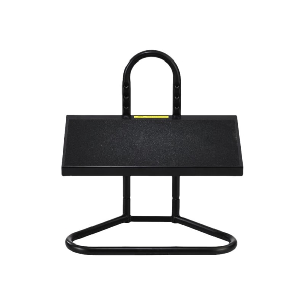 Safco® Ergonomic Industrial Footrest, 5 1/2"-15"H x 20"W x 12"D, Black