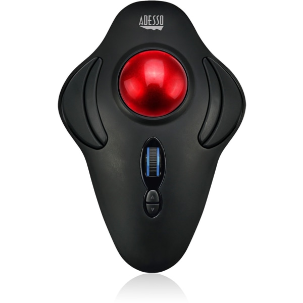 i. Mouse T40 - Wireless Programmable Ergonomic Trackball Mouse - Optical - Wireless - Radio Frequency - 2.40 G. Hz - Black - USB
