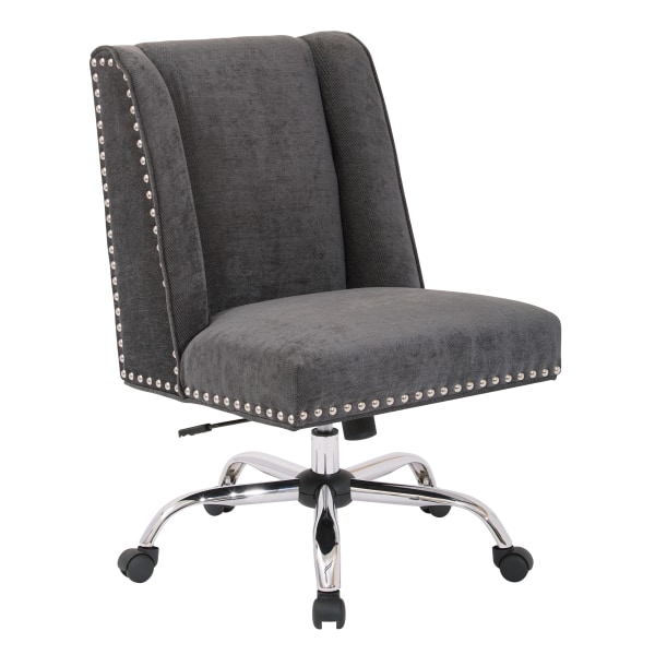 Office Star Alyson Fabric Mid-Back Managers Chair, Charcoal - BP-ALYMC-SK788 - Furniture Round out your office space with the stylish Offic sku BP-ALYMC-SK788