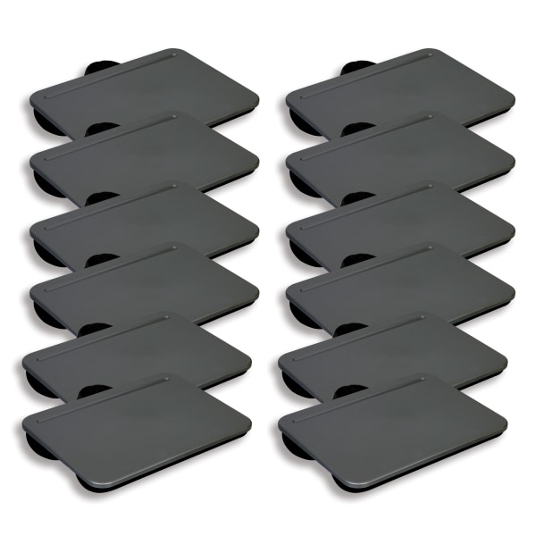 LapGear Compact Lap Desk Charcoal Pack of 12 Desks