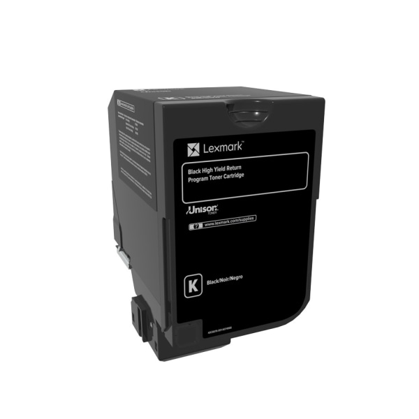 Lexmark™ 84C1HK0 Black High Yield Return Program Toner Cartridge