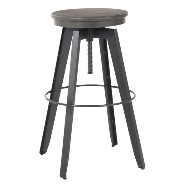 Office Star Trapani Counter Stool, Dark Soap