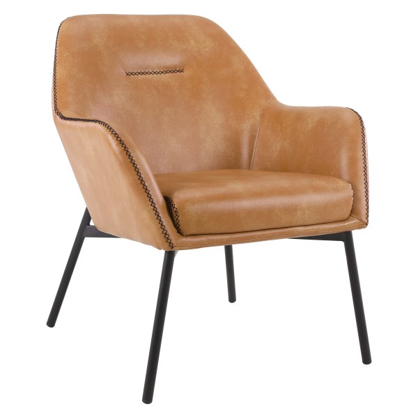 Office Star Brooks Accent Chair, Sand
