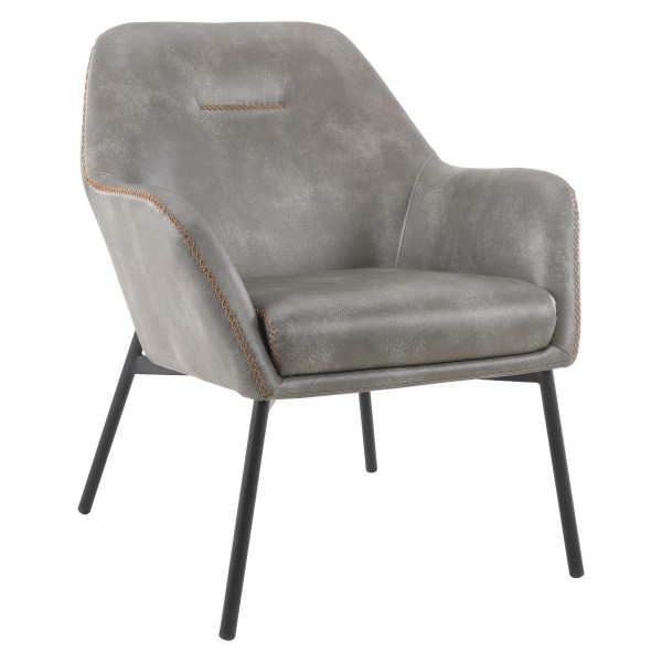 Office Star Brooks Accent Chair, Gray - BRK-R44 - Furniture Update your home with the Office Star Brooks Accen sku BRK-R44