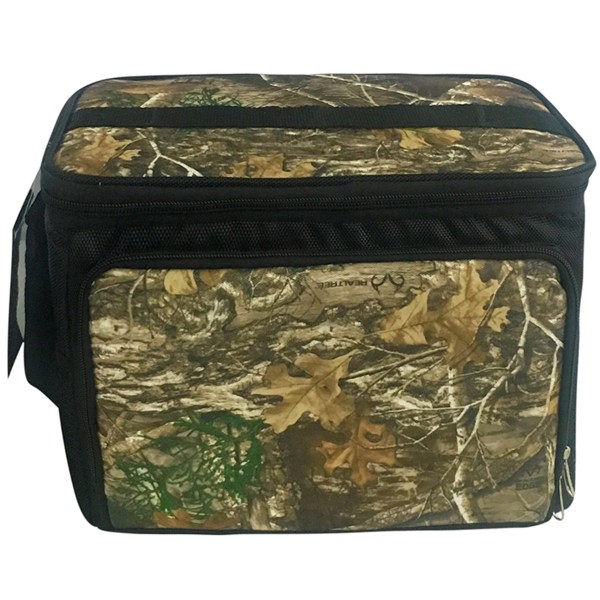 Brentwood Kool Zone 12-Can Insulated Cooler Bag, 9-1/4""H x 7-3/4""W x 12""D, Realtree Edge Camo -  995115759M