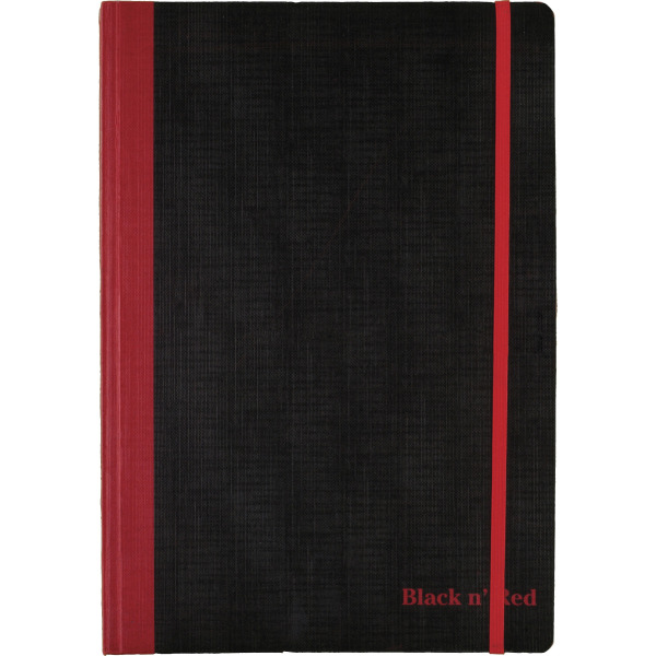 UPC 870875000234 product image for Black n' Red Flexible Casebound Notebook - 72 Sheets - Case Bound - Ruled - 6 29 | upcitemdb.com