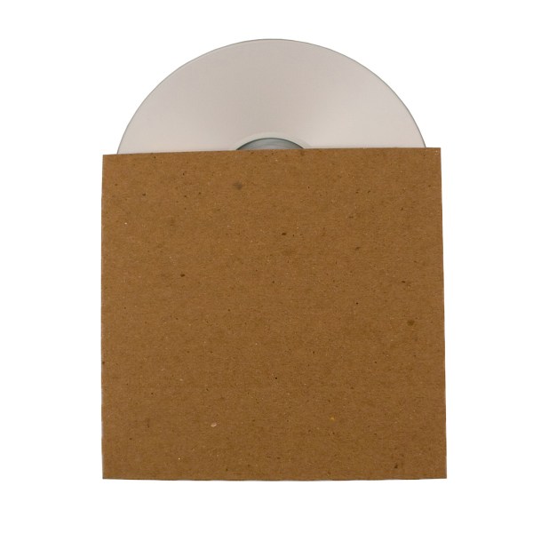 UPC 180863000826 product image for ReBinder™ ReSleeve 100% Recycled Cardboard CD Sleeves (No View), Brown, Pack Of  | upcitemdb.com