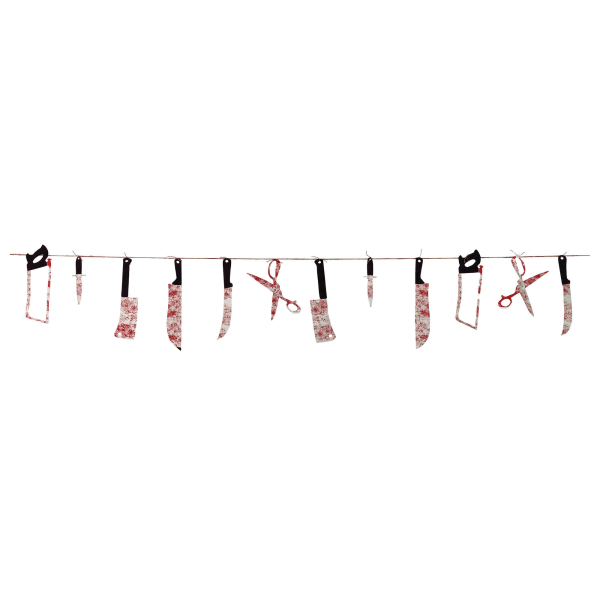 UPC 048419773016 product image for Amscan Bloody Weapons Garlands, 14-3/4