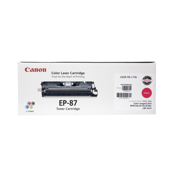 Photos - Ink & Toner Cartridge Canon ® EP-87M Magenta Toner Cartridge, 7431A005 