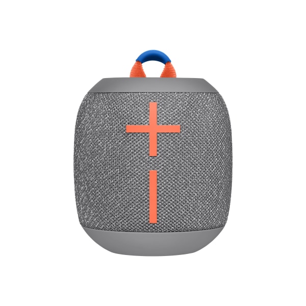 Ultimate Ears WONDERBOOM 2 Portable Bluetooth Speaker System - Crushed Ice Gray - 75 Hz to 20 kHz - 360 Circle Sound - Battery Rechargeable