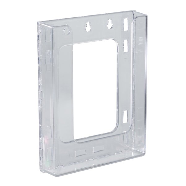 Photos - File Folder / Lever Arch File Azar Displays Single Bifold Modular Wall-Mount Brochure Holders, 8-1/2"H x 6-5/8"W x 1-1/2"D, Clear, Pack Of 10 Holders 2524