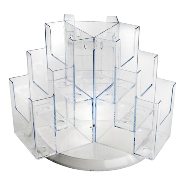 Azar Brochure Holder, 4.375" x 5", Vertical, Clear Acrylic (AZA252810)