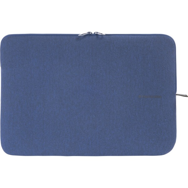Tucano Milano Italy Melange Second Skin neoprene sleeve for notebook 15.6 - Blue - Bump Resistant, Scrape Resistant, Anti-slip - Neoprene, Elastic In