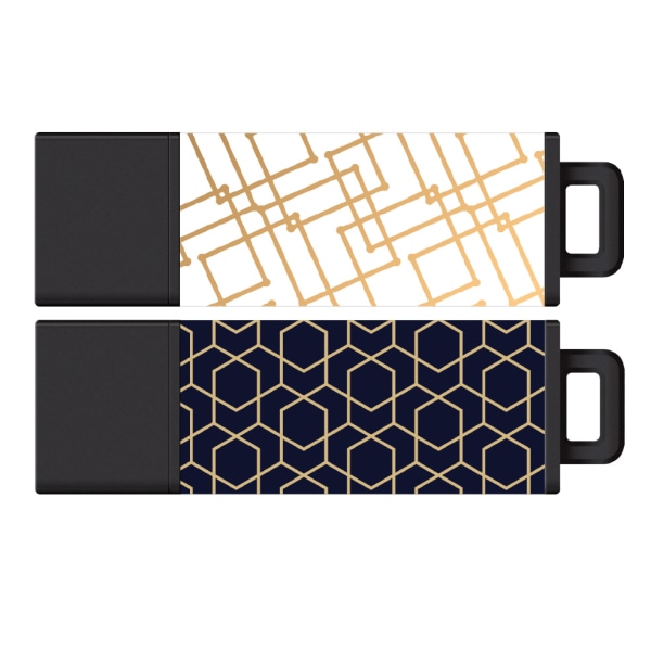 Centon DataStick Pro2 USB 20 Flash Drives Assorted Colors Pack Of 2 Flash Drives C1IPU2T32G25