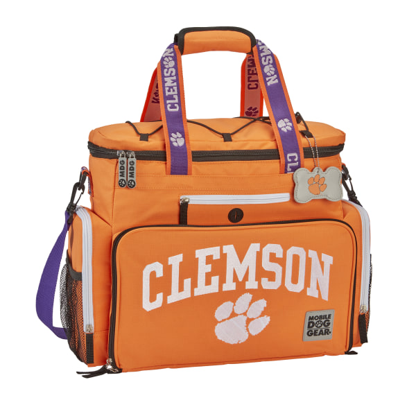 Mobile Dog Gear NCAA Week Away Bag, 12""H x 8""W x 16-1/2""D, Clemson Tigers -  NCAA1-CLEM