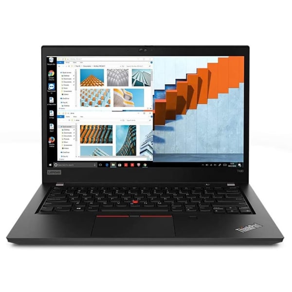 Lenovo ThinkPad T490 Refurbished Laptop, 14  Screen, Intel Core i7, 24GB Memory, 1TB Solid State Drive, Windows 10 Pro 