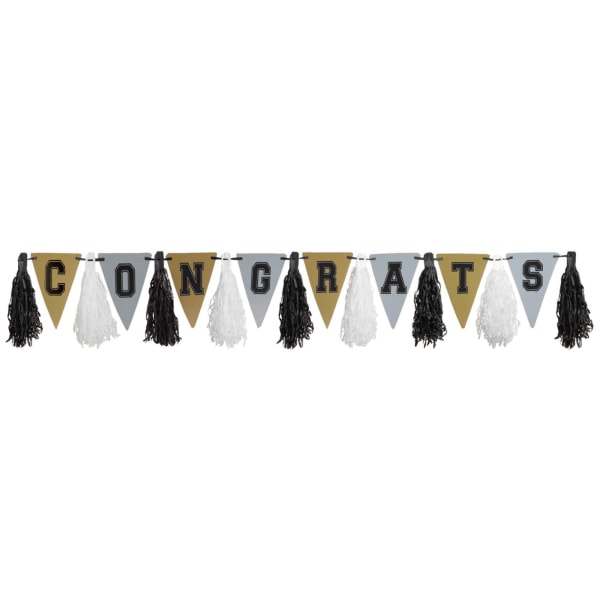 UPC 013051544737 product image for Amscan Graduation Pennant And Tassel Garlands, 12