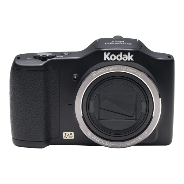 Kodak PIXPRO Friendly Zoom FZ152  Digital camera  compact  1615 MP  720p  15x optical zoom  black