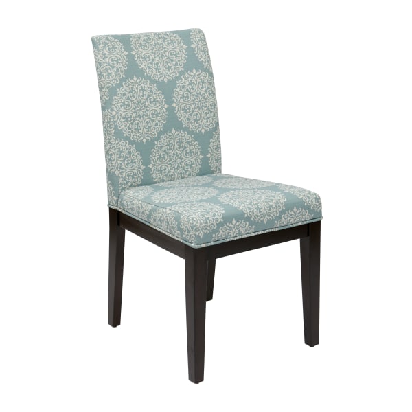 Office Star Dakota Parsons Chairs, Gabrielle Sky, Pack Of 2 Chairs