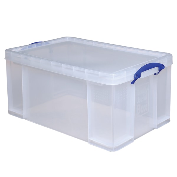 Plastic Storage Container With Handles, Large Storage Totes With Lids