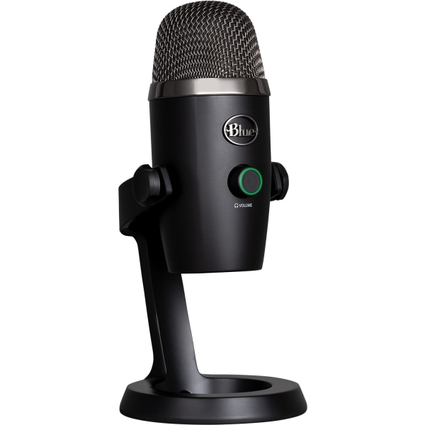 Blackmore Blue Yeti Nano Wired Condenser Microphone  20 Hz to 20 kHz  Cardioid, Omni directional  Desktop, Stand Mountable  USB -  Blue Microphones, 988-000400
