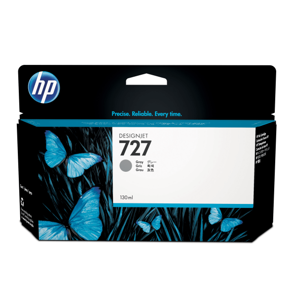HP 727 Gray Ink Cartridge B3P24A