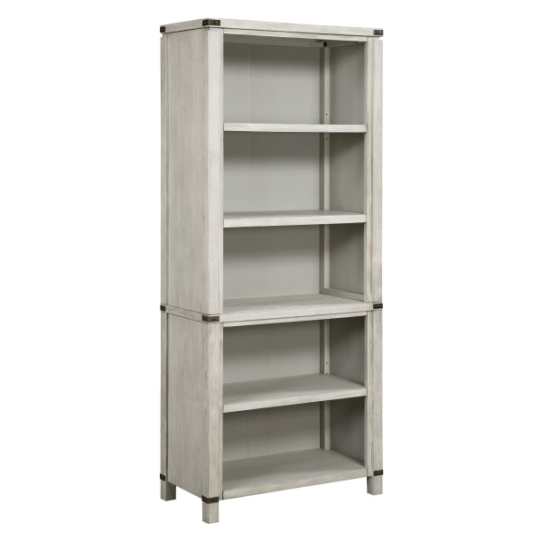 Photos - Wall Shelf Office Star � Baton Rouge 73"H 5-Shelf Bookcase, Champagne Oak BTB2937-CO 