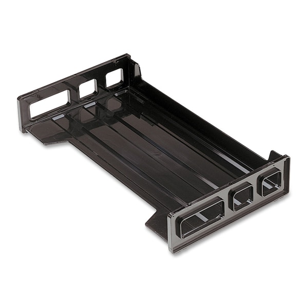 UPC 042491211022 product image for OIC® Side-Loading Stackable Desk Tray, Legal Size, Black | upcitemdb.com