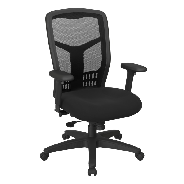 Office Star ProGrid Mesh High-Back Managers Chair, Icon Black - 90662-231 - Furniture Stay comfortable and productive throughout the wor sku 90662-231