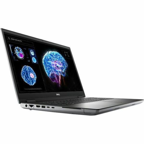 Photos - Software Dell Precision 7000 7780 17" Mobile Workstation - Intel Core i9 2.20 GHz - 64 GB Total RAM - 1 TB SSD - Aluminum Titan Gray 