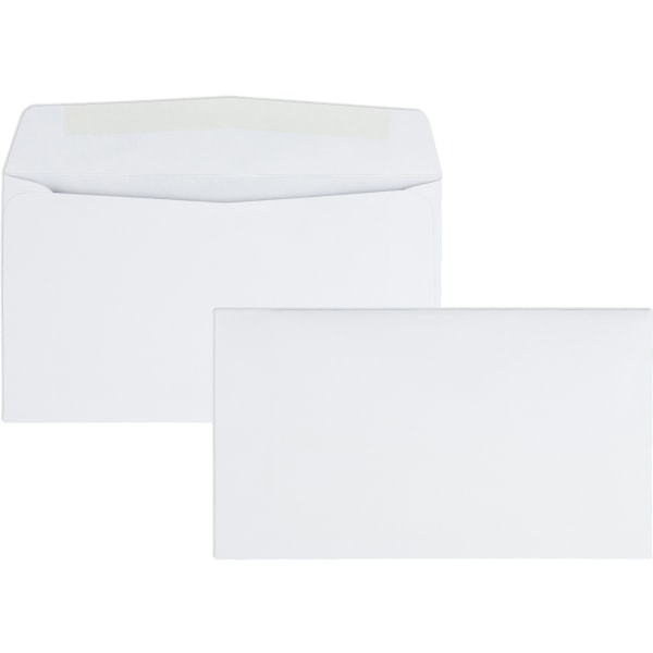 Photos - Envelope / Postcard Quality Park� #6 Business Envelopes, Gummed Seal, White, Box Of 500 90070