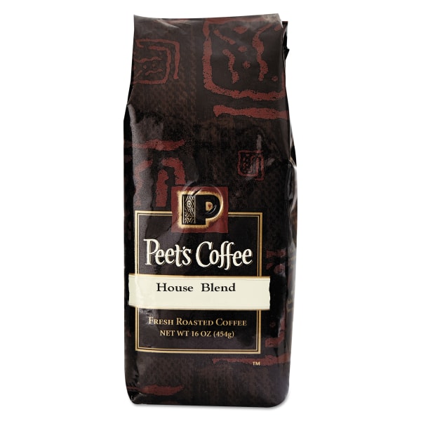 UPC 785357000025 product image for Peet's® Coffee & Tea Ground Coffee, House Blend, 1 Lb Per Bag | upcitemdb.com