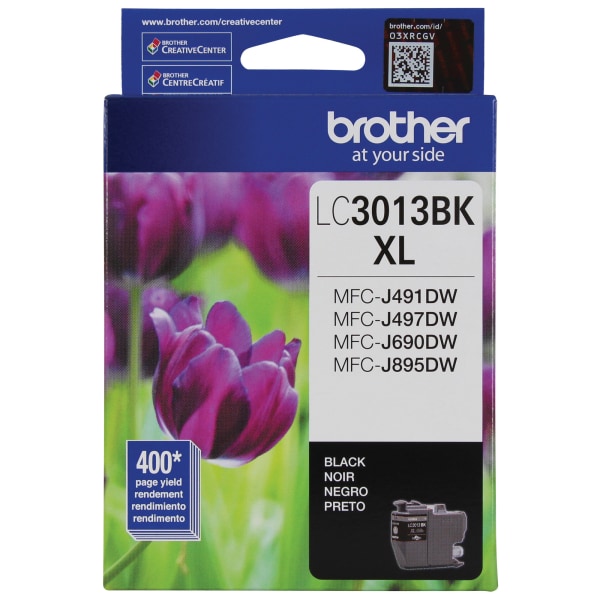 Brother® LC3013 Black High-Yield Ink Cartridge, LC3013BKS