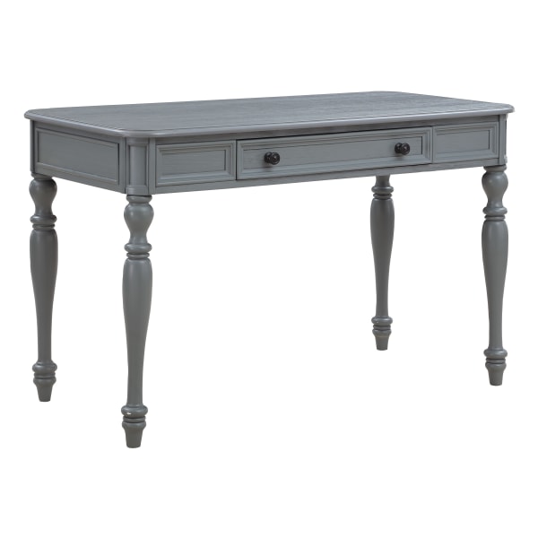 Office Star Country Meadows 48W Desk, Gray - CMD4824-PG - Furniture Stay on top of your work while seated at the Offic sku CMD4824-PG