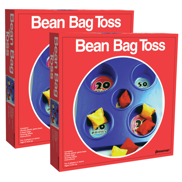 UPC 194629000074 product image for Pressman Bean Bag Toss Games, Multicolor, Pack Of 2 Games | upcitemdb.com