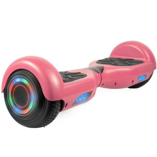 AOB Hoverboard With Bluetooth Speakers 7H x 27W x 7516D Pink