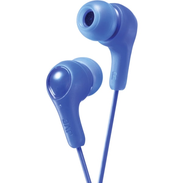 UPC 046838000140 product image for JVC Gumy Plus Earphone - Stereo - Blue - Mini-phone (3.5mm) - Wired - 16 Ohm - 1 | upcitemdb.com
