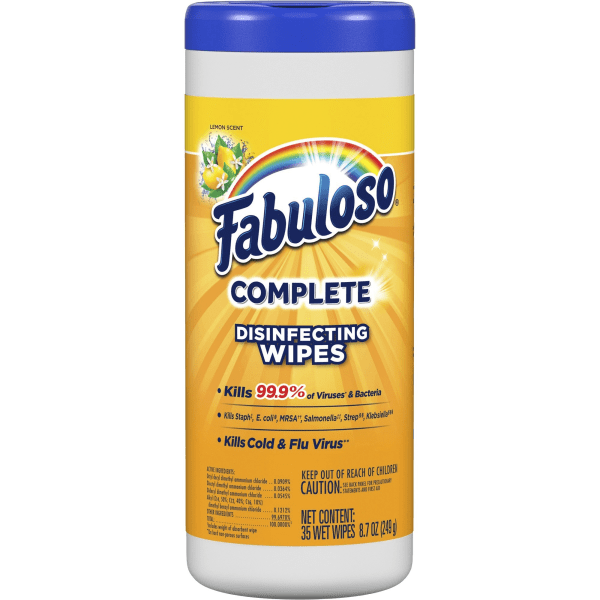 Fabuloso Disinfecting Wipes