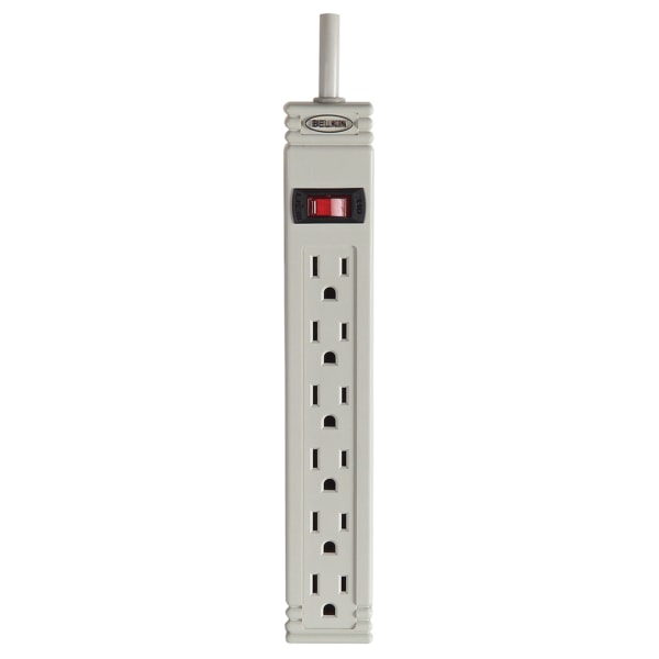UPC 722868663639 product image for Belkin® Surge Protector, 6 Outlets, 3' Cord, 300 Joules, White | upcitemdb.com