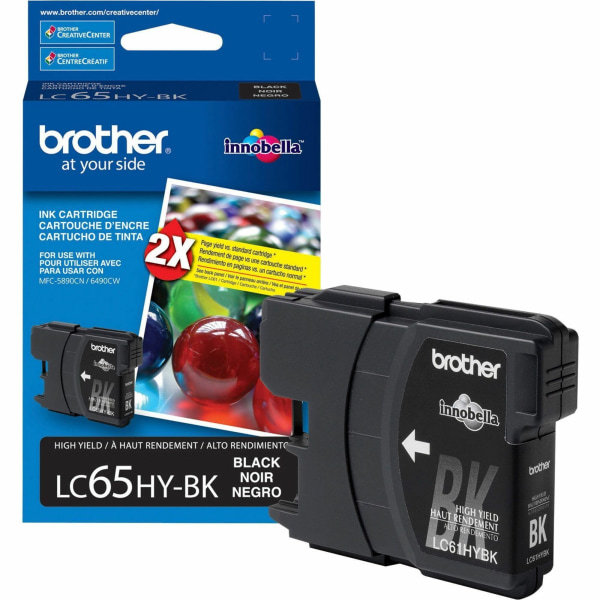 UPC 012502620945 product image for Brother® LC65 High-Yield Black Ink Cartridge, LC65HYBK | upcitemdb.com