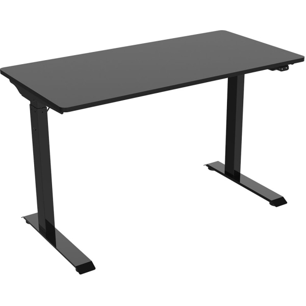 FlexiSpot 48W Electric Rectangular Adjustable Standing Desk, Black (EC9B) | Quill