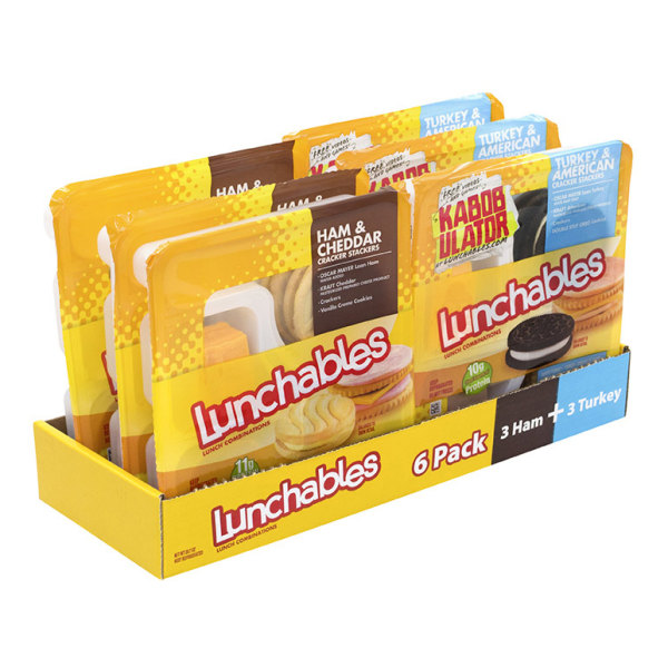 Lunchables Stackers Assorted Flavors Pack Of 6 Lunchables