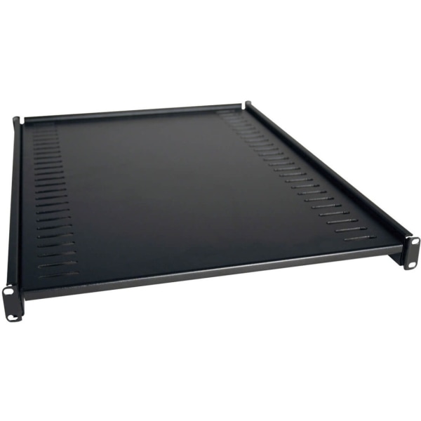 Tripp Lite Rack Enclosure Cabinet Heavy Duty Fixed Shelf 250lb Capacity  Black  Coldrolled Steel CRS  250 lb Maximum Weight Capacity