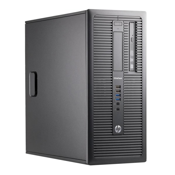 EliteDesk 800 G1 Refurbished Desktop PC, Intel® Core™ i3, 8GB Memory, 1TB Hard Drive, Windows® 10 - HP RF610302
