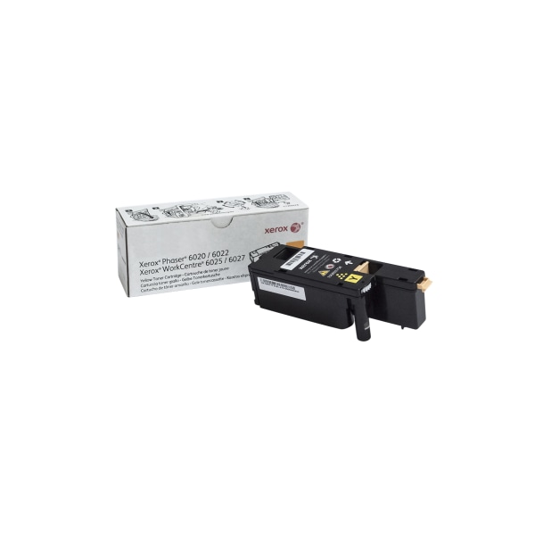 Xerox WorkCentre 6027 Yellow Toner Cartridge 106R02758