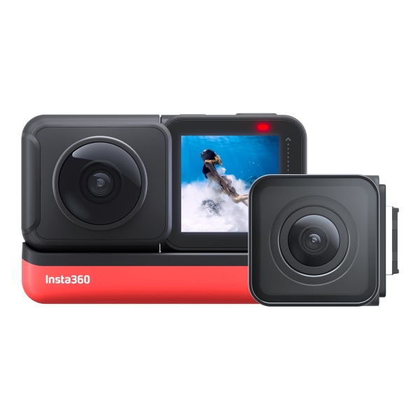 Insta360 ONE RS Twin Edition - 360� action camera - 5.7K / 30 fps - Wi-Fi, Bluetooth - underwater up to 16ft